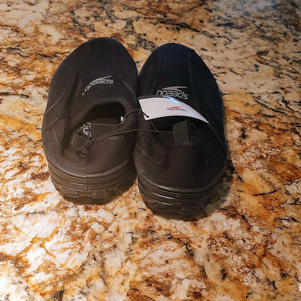 Speedo Men's Black Water Shoes. Size 9 NWT - Picture 3 of 11